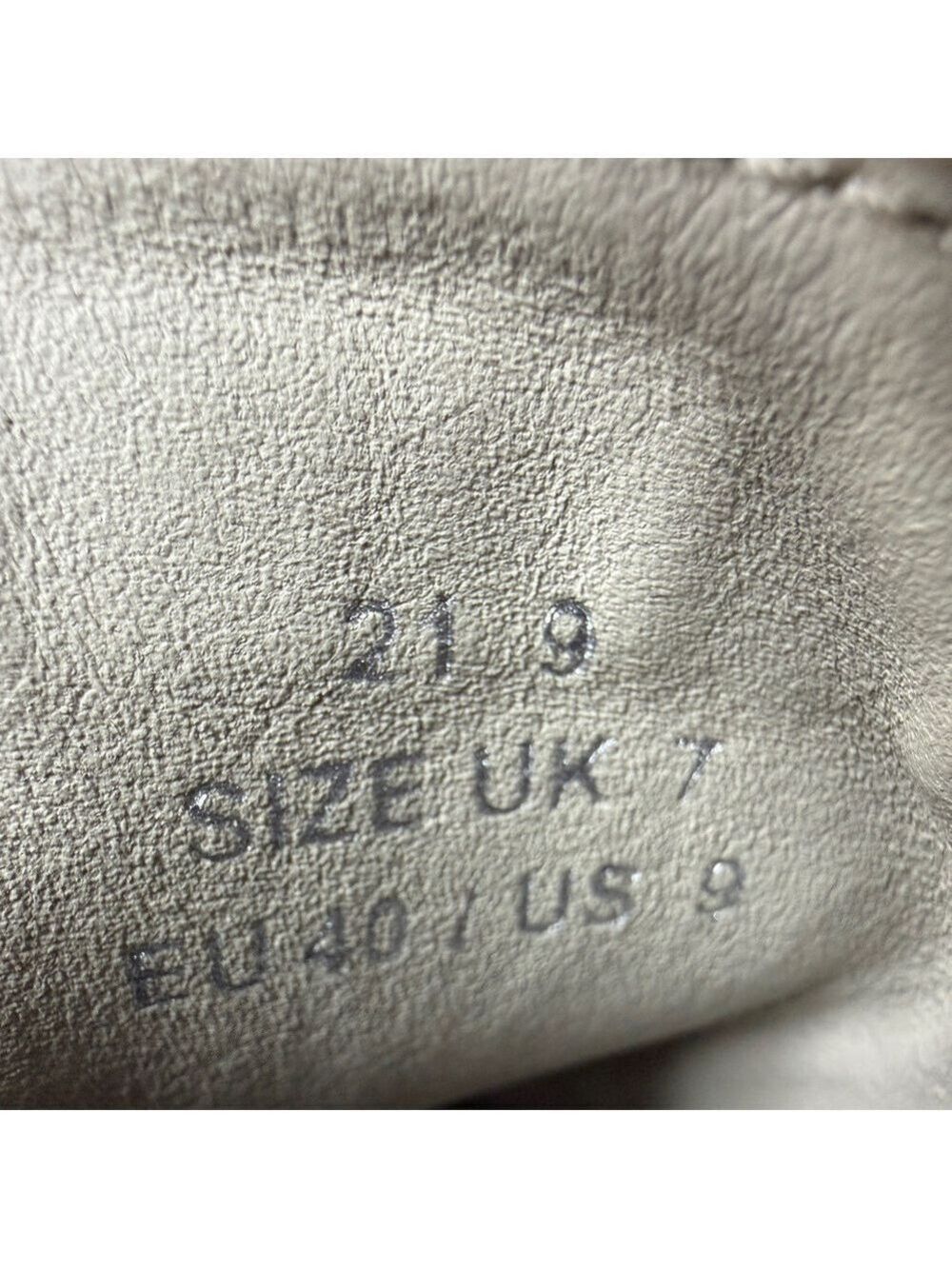 Reiss Men's Beige Nubuck Leather Slip-On Loafers Size 9 Casual Shoes NWOT - Picture 9 of 11